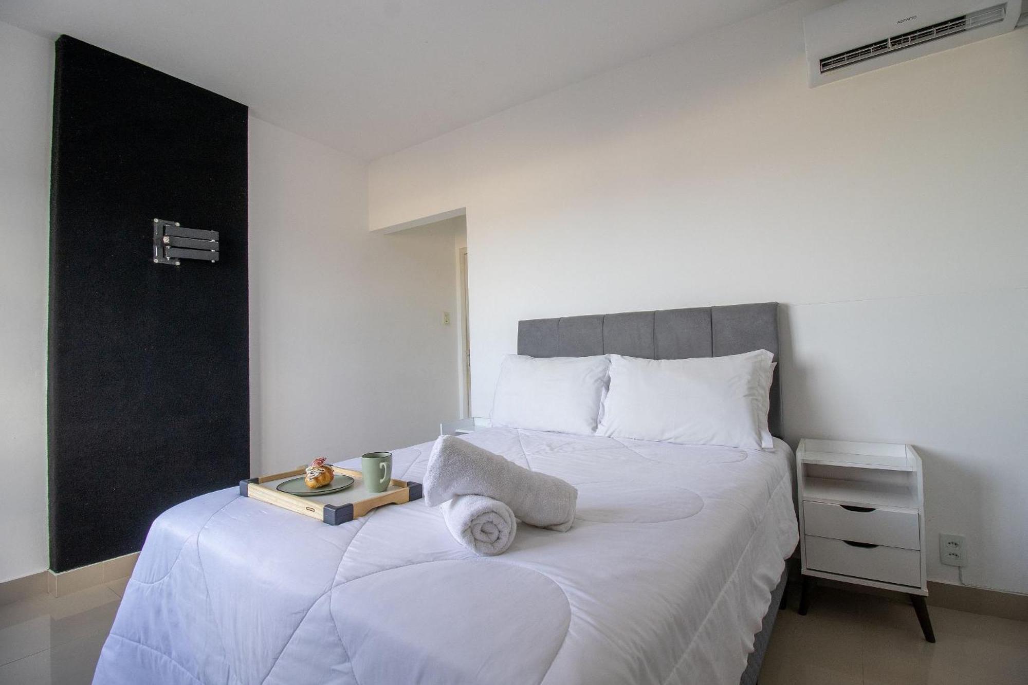 公寓 Abm22 - Frente Mar, 3 Dorm Climatizados, Garagem