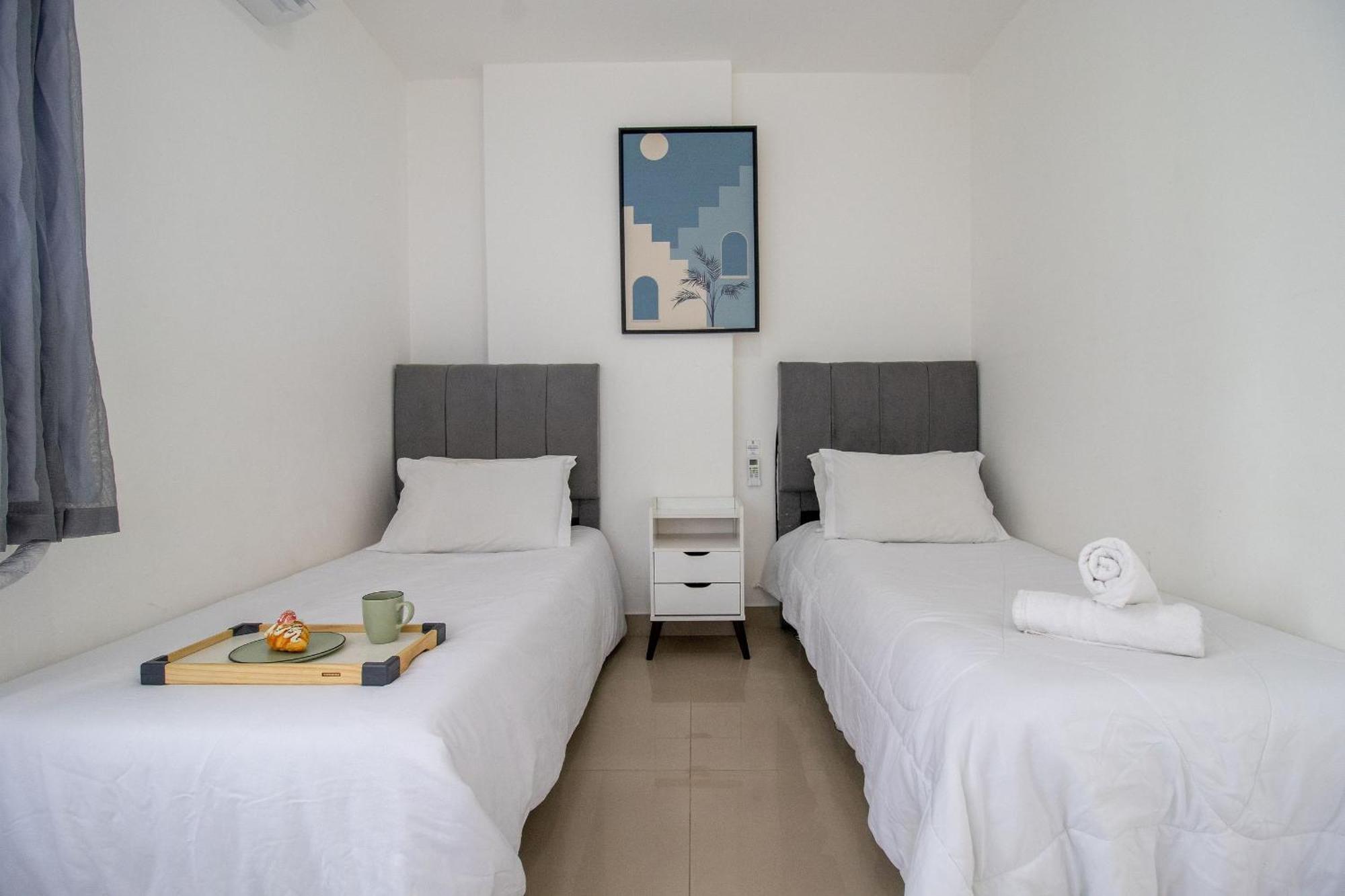 Abm22 - Frente Mar, 3 Dorm Climatizados, Garagem 公寓